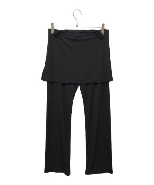 DICH HENDERSON（ディッチ ヘンダーソン）DICH HENDERSON (ディッチ ヘンダーソン) STRING SKIRT LEGGINGS ブラック サイズ:Freeの古着・服飾アイテム