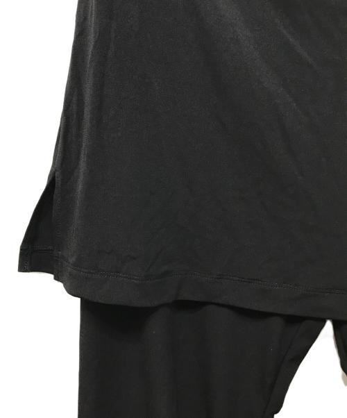 DICH HENDERSON（ディッチ ヘンダーソン）DICH HENDERSON (ディッチ ヘンダーソン) STRING SKIRT LEGGINGS ブラック サイズ:Freeの古着・服飾アイテム