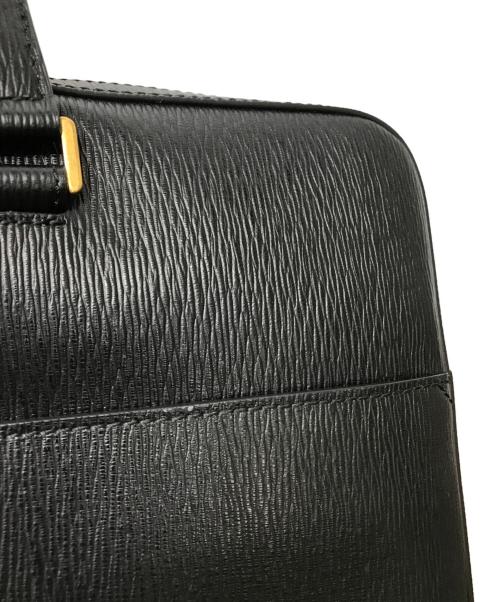 Salvatore Ferragamo（サルヴァトーレ フェラガモ）Salvatore Ferragamo (サルヴァトーレ フェラガモ) ビジネスブリーフケース NERO ブラックの古着・服飾アイテム