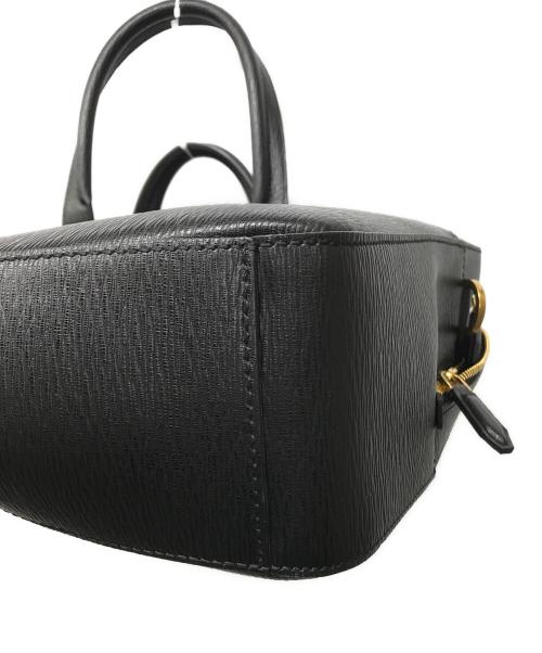 Salvatore Ferragamo（サルヴァトーレ フェラガモ）Salvatore Ferragamo (サルヴァトーレ フェラガモ) ビジネスブリーフケース NERO ブラックの古着・服飾アイテム