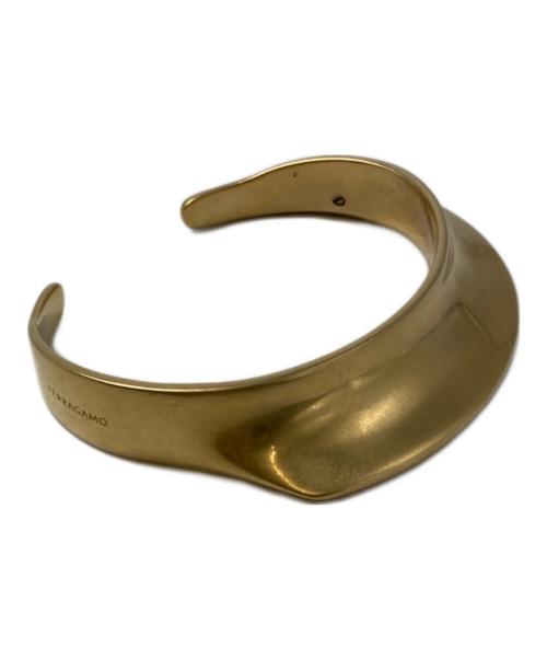 Ferragamo（フェラガモ）Ferragamo (フェラガモ) バングル ゴールドの古着・服飾アイテム