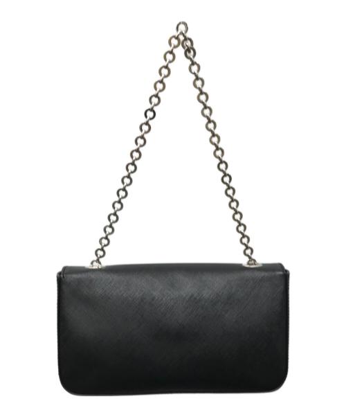 Salvatore Ferragamo（サルヴァトーレ フェラガモ）Salvatore Ferragamo (サルヴァトーレ フェラガモ) ガンチーニ チェーンショルダーバッグ ブラックの古着・服飾アイテム