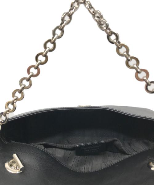 Salvatore Ferragamo（サルヴァトーレ フェラガモ）Salvatore Ferragamo (サルヴァトーレ フェラガモ) ガンチーニ チェーンショルダーバッグ ブラックの古着・服飾アイテム