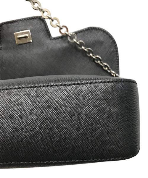 Salvatore Ferragamo（サルヴァトーレ フェラガモ）Salvatore Ferragamo (サルヴァトーレ フェラガモ) ガンチーニ チェーンショルダーバッグ ブラックの古着・服飾アイテム