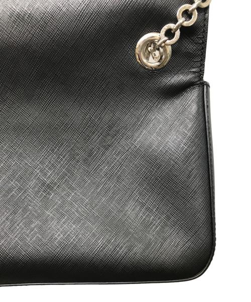 Salvatore Ferragamo（サルヴァトーレ フェラガモ）Salvatore Ferragamo (サルヴァトーレ フェラガモ) ガンチーニ チェーンショルダーバッグ ブラックの古着・服飾アイテム