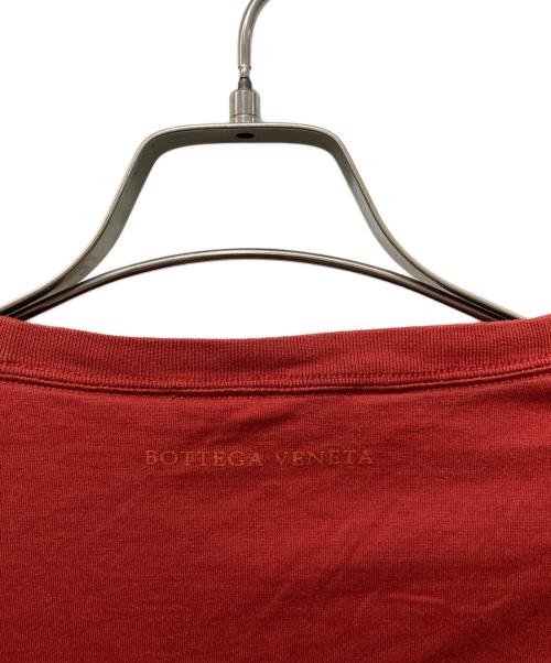 BOTTEGA VENETA（ボッテガベネタ）BOTTEGA VENETA (ボッテガベネタ) ポケットTシャツ レッド サイズ:44の古着・服飾アイテム