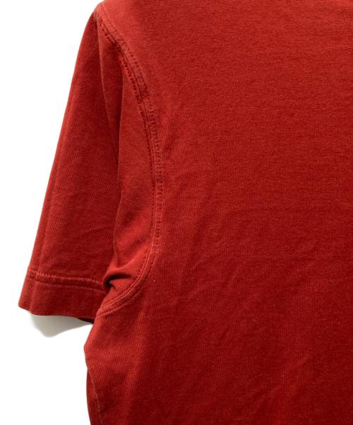 BOTTEGA VENETA（ボッテガベネタ）BOTTEGA VENETA (ボッテガベネタ) ポケットTシャツ レッド サイズ:44の古着・服飾アイテム