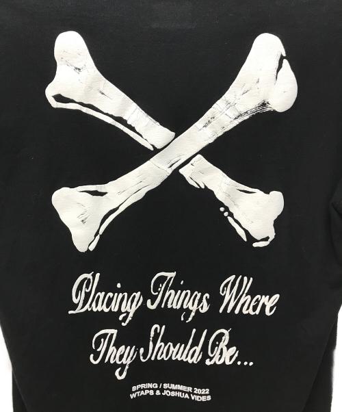 WTAPS（ダブルタップス）WTAPS (ダブルタップス) Joshua Vides tee ブラック サイズ:X04の古着・服飾アイテム