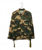 OFFWHITEオフホワイト）の古着「Camouflage Field Jacket」｜オリーブ