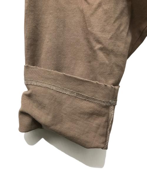 BALENCIAGA（バレンシアガ）BALENCIAGA (バレンシアガ) Caps Long Sleeve T-Shirt ブラウン サイズ:Lの古着・服飾アイテム