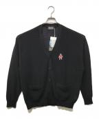 Hysteric Glamourヒステリックグラマー）の古着「VIXEN GIRLワッペンカーディガン」｜ブラック