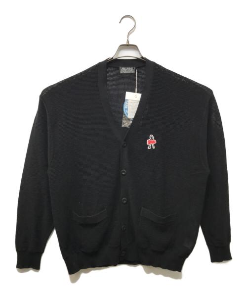 Hysteric Glamour（ヒステリックグラマー）Hysteric Glamour (ヒステリックグラマー) VIXEN GIRLワッペンカーディガン ブラック サイズ:L 未使用品の古着・服飾アイテム