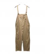Hysteric Glamourヒステリックグラマー）の古着「MOTOR CITY MICHIGAN OVERALL」｜ベージュ