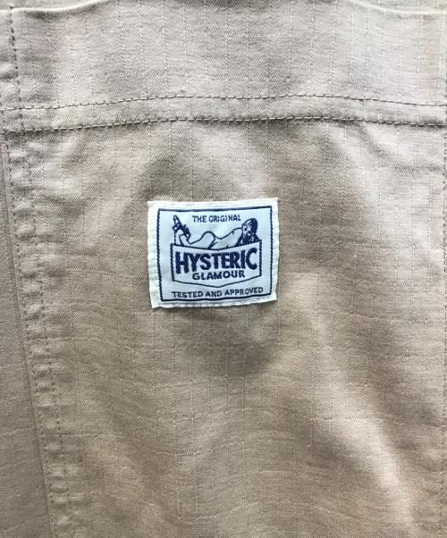Hysteric Glamour（ヒステリックグラマー）Hysteric Glamour (ヒステリックグラマー) MOTOR CITY MICHIGAN OVERALL ベージュ サイズ:Lの古着・服飾アイテム
