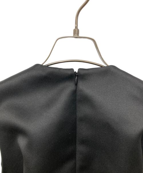 Bibiy.（ビビィ）Bibiy. (ビビィ) CAMELLIA RIBBON DRESS ブラック サイズ:FREEの古着・服飾アイテム