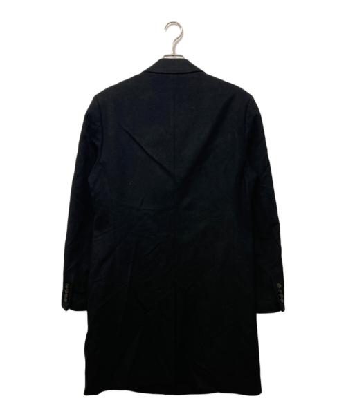 LAUREN RALPH LAUREN（ローレンラルフローレン）LAUREN RALPH LAUREN (ローレンラルフローレン) カシミア混チェスターコート ブラック サイズ:40の古着・服飾アイテム