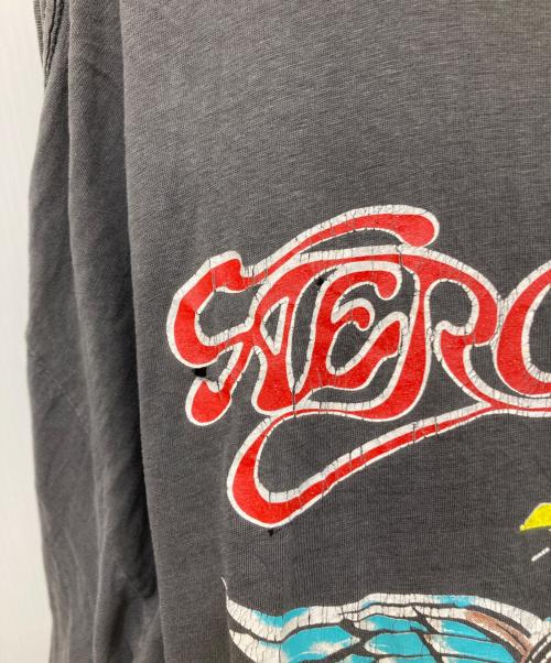 90'S AEROSMITH（エアロスミス）90'S AEROSMITH (エアロスミス) AERO FORCE ONE ツアー バンドTシャツ ブラック サイズ:Lの古着・服飾アイテム