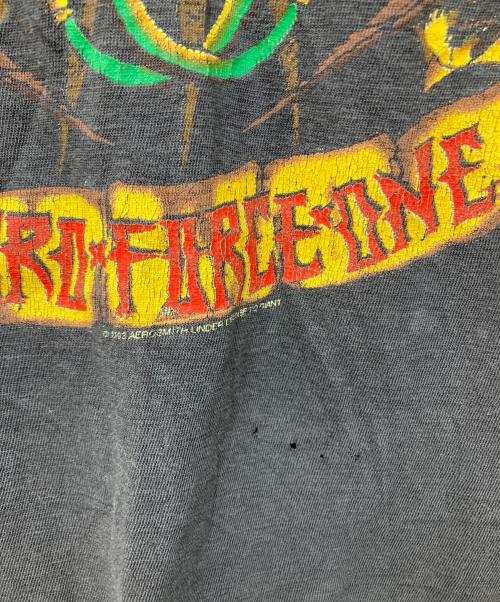 90'S AEROSMITH（エアロスミス）90'S AEROSMITH (エアロスミス) AERO FORCE ONE ツアー バンドTシャツ ブラック サイズ:Lの古着・服飾アイテム