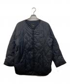 lanternランタン）の古着「HEATING INNER QUILTING BLOUSON」｜ブラック