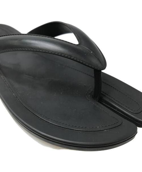 Maison Margiela（メゾンマルジェラ）Maison Margiela (メゾンマルジェラ) 足袋 ラバーサンダル ブラック サイズ:40の古着・服飾アイテム