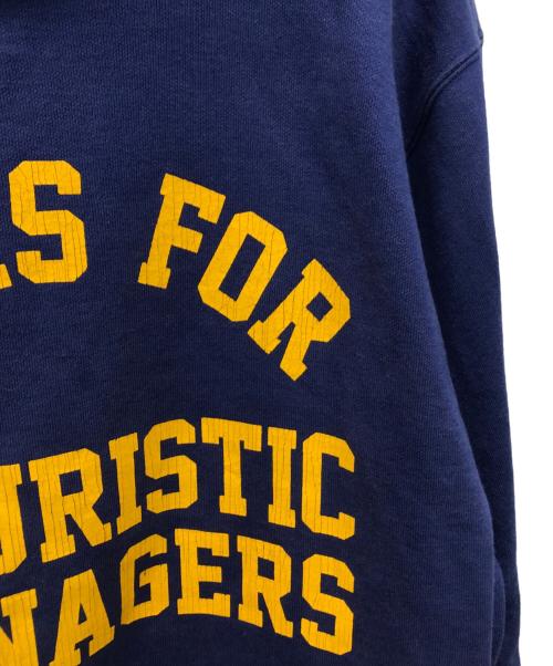 HUMAN MADE（ヒューマンメイド）HUMAN MADE (ヒューマンメイド) Snap Popover Hoodie ネイビー サイズ:Lの古着・服飾アイテム