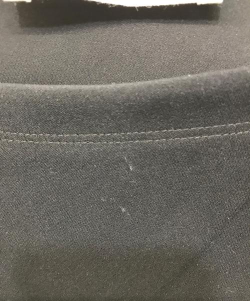 ADEAM（アディアム）ADEAM (アディアム) ラッフルブラウス ブラック サイズ:XSの古着・服飾アイテム