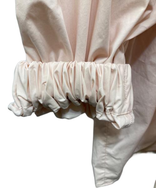 YORI（ヨリ）yori (ヨリ) コットンバックリボンブラウス ピンク サイズ:Mの古着・服飾アイテム