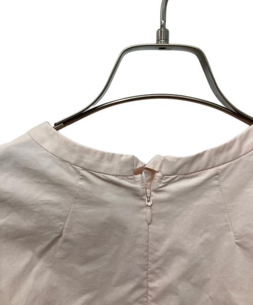 YORI（ヨリ）yori (ヨリ) コットンバックリボンブラウス ピンク サイズ:Mの古着・服飾アイテム