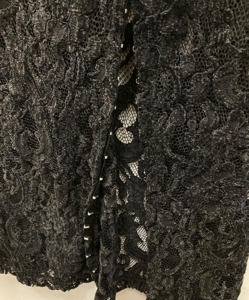PRANK PROJECT（プランクプロジェクト）PRANK PROJECT (プランクプロジェクト) SCUBA JERSEY LACE DRES ブラック サイズ:Freeの古着・服飾アイテム