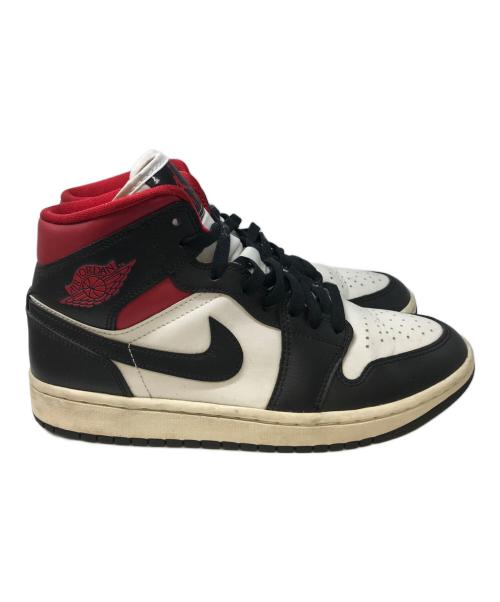 NIKE（ナイキ）NIKE (ナイキ) Air Jordan 1 Mid ホワイト×ブラック サイズ:US8の古着・服飾アイテム