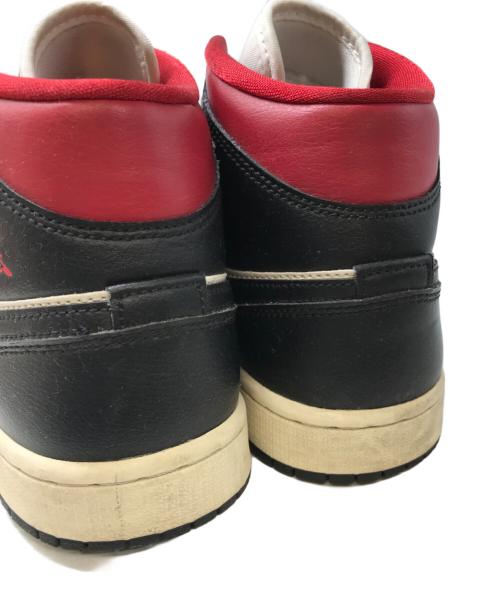 NIKE（ナイキ）NIKE (ナイキ) Air Jordan 1 Mid ホワイト×ブラック サイズ:US8の古着・服飾アイテム