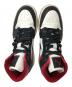 中古・古着 NIKE (ナイキ) Air Jordan 1 Mid ホワイト×ブラック サイズ:US8：5000円