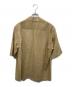 AURALEE (オーラリー) SILK WOOL POLYESTER STREAK DYED HALF SLEEVED SHIRTS ベージュ サイズ:4：13000円