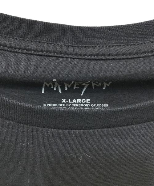 MANESKIN（マネスキン）MANESKIN (マネスキン) ツアーTシャツ ブラック サイズ:XLの古着・服飾アイテム