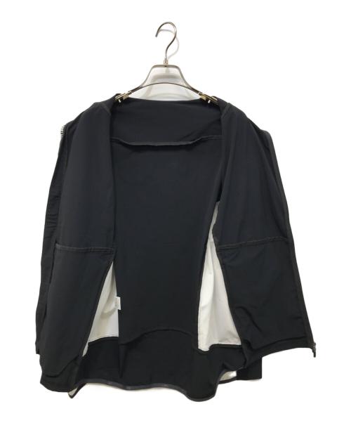 lucien pellat-finet LPFG（ルシアン ペラフィネ）lucien pellat-finet LPFG (ルシアン ペラフィネ) ウインドジップアップジャケット ブラック サイズ:Mの古着・服飾アイテム