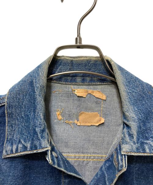 LEVI'S（リーバイス）LEVI'S 50's 507XX 2nd セカンド デニムジャケット / 両面BIG E / 均等V / 紙パッチ / バータックオレンジステッチ / オリジナル / VINTAGE(ヴィンテージ) / 50年代 インディゴ サイズ:不明の古着・服飾アイテム
