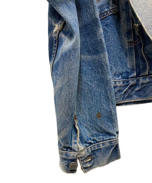 LEVI'S（リーバイス）LEVI'S 50's 507XX 2nd セカンド デニムジャケット / 両面BIG E / 均等V / 紙パッチ / バータックオレンジステッチ / オリジナル / VINTAGE(ヴィンテージ) / 50年代 インディゴ サイズ:不明の古着・服飾アイテム