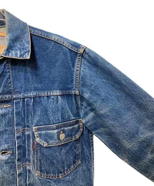 LEVI'S（リーバイス）LEVI'S 50's 507XX 2nd セカンド デニムジャケット / 両面BIG E / 均等V / 紙パッチ / バータックオレンジステッチ / オリジナル / VINTAGE(ヴィンテージ) / 50年代 インディゴ サイズ:不明の古着・服飾アイテム