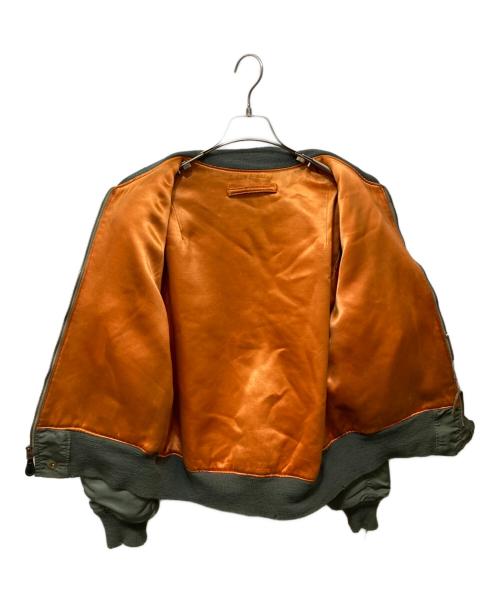 US AIR FORCE（ユーエスエアフォース）US AIR FORCE (US空軍) L-2Bフライトジャケット オリーブ サイズ:Lの古着・服飾アイテム