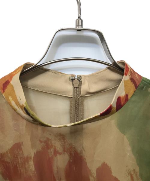 Ameri（アメリ）Ameri (アメリ) UND WILLOW PAINT DRESS グリーン サイズ:Mの古着・服飾アイテム