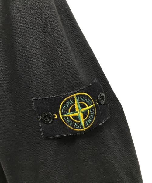 STONE ISLAND（ストーンアイランド）STONE ISLAND (ストーンアイランド) スウェットジップアップジャケット ブラック サイズ:Mの古着・服飾アイテム
