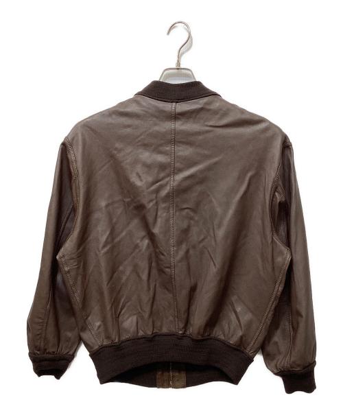 BALLY（バリー）BALLY (バリー) リバーシブルレザージャケット ブラウン サイズ:34の古着・服飾アイテム