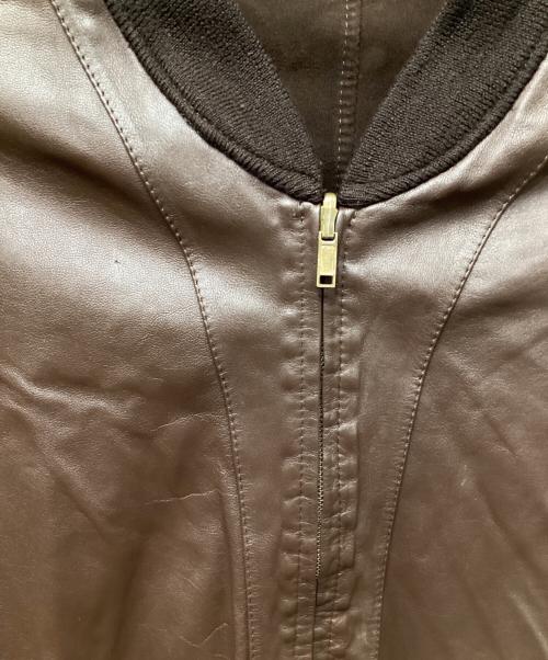 BALLY（バリー）BALLY (バリー) リバーシブルレザージャケット ブラウン サイズ:34の古着・服飾アイテム