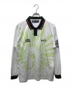 UMBRO×BoTT×BEAMS Tアンブロ×ボット×ビームス ティー）の古着「Game Shirts」｜ホワイト×グリーン
