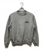 BlackEyePatch×BUDSPOOブラックアイパッチ×）の古着「刺繍ロゴスウェット」｜グレー
