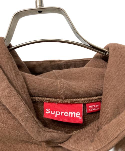 SUPREME（シュプリーム）SUPREME (シュプリーム) S Logo Hooded Sweat Shirt ブラウン サイズ:Sの古着・服飾アイテム