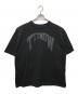 TTT MSW（ティー）の古着「カレッジロゴTシャツ」｜ブラック