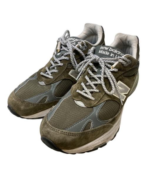 NEW BALANCE（ニューバランス）NEW BALANCE (ニューバランス) ローカットスニーカー オリーブ サイズ:US10の古着・服飾アイテム