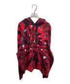 JORDANジョーダン）の古着「ジョーダン AJ6 グラフィック フリース プルオーバー L/S フーディ」｜レッド