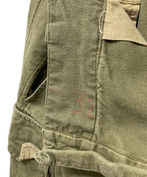 French Army（フランス軍）French Army (フレンチアーミー) 前期 M-47 フィールドパンツ グリーン サイズ:不明の古着・服飾アイテム